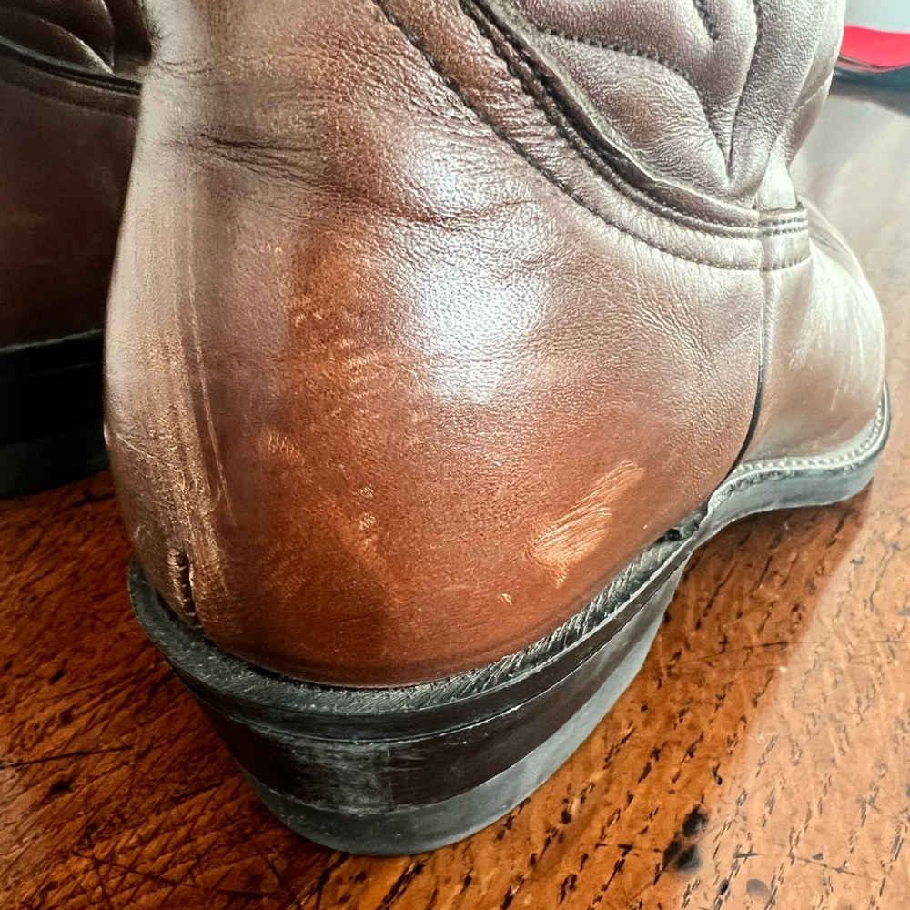 Red Wing 9801-1 USA-made Cowboy Boots, 11D, Excellent Condition - Picture 13 of 14